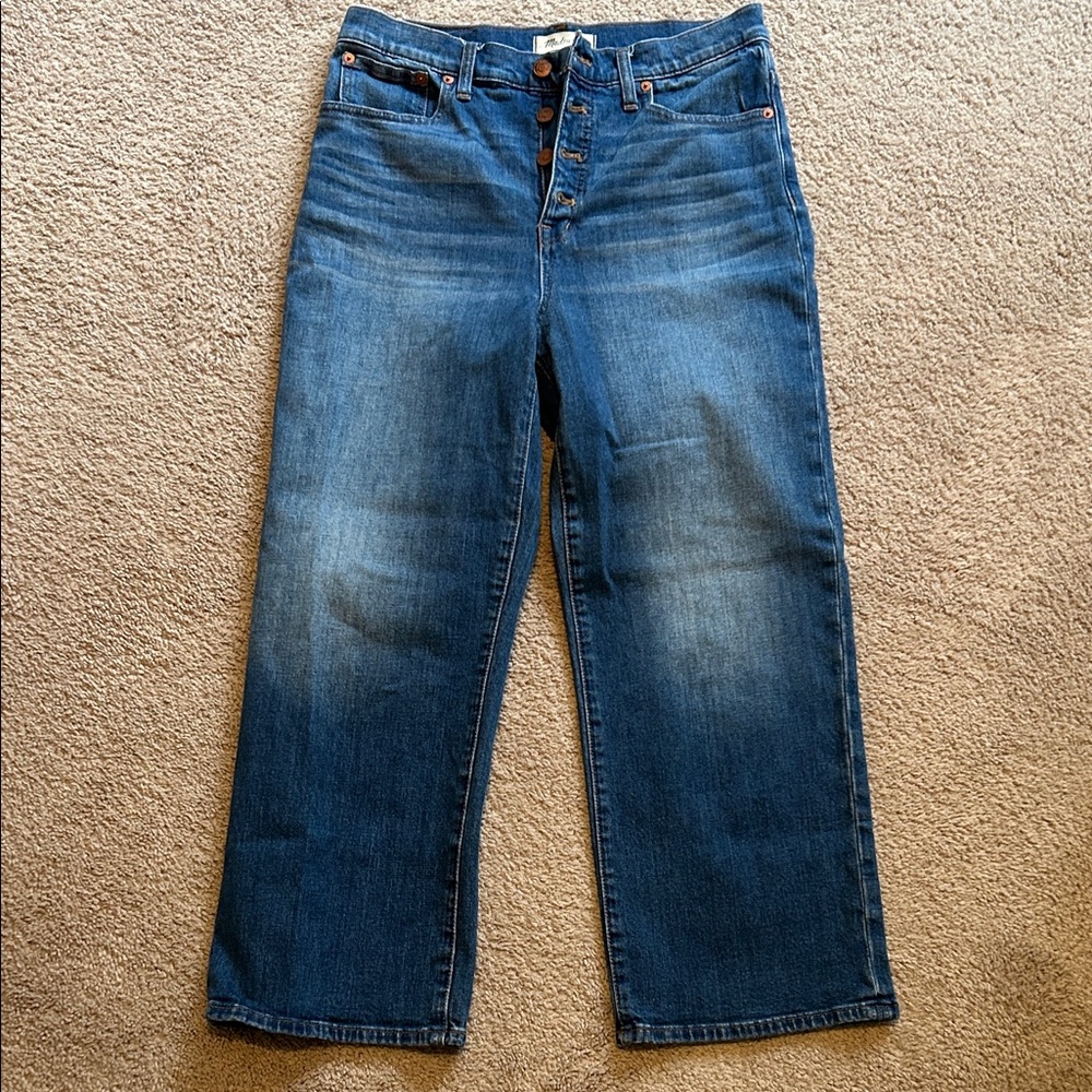 Madewell Denim Button-Fly Jeans